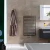 Image de Zehnder Quaro Sèche-serviettes, fonctionnement mixte ou à eau chaude, ZQ100160A600000, QA-100-060