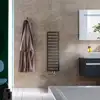 Image de Zehnder Quaro Sèche-serviettes, fonctionnement mixte ou à eau chaude, ZQ100130A600000, QA-100-030