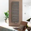 Image de Zehnder Ribbon Sèche-serviettes, fonctionnement mixte ou à eau chaude, ZRI01960A300000, RB-190-060