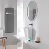 Image de Zehnder Vitalo Spa Sèche-serviettes avec boîtier de raccordement Easy Fit, fonctionnement à eau chaude, ZV210359A300000, VITK-120-060