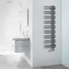 Image de Zehnder Yucca Asym Sèche-serviettes, fonctionnement mixte ou à eau chaude, ZY400338A300000, YAD-130-040