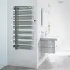 Image de Zehnder Yucca Asym Sèche-serviettes, Paravent, ZY3Z0358A300000, YAER-130-60/GD