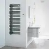 Image de Zehnder Yucca Asym Sèche-serviettes, Paravent, ZY3Z0348A600000, YAER-130-50/GD