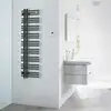 Image de Zehnder Yucca Asym Sèche-serviettes, Paravent, ZY3Z0338A600000, YAER-130-40/GD