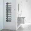 Image de Zehnder Yucca Asym Sèche-serviettes, Paravent, ZY3Z0338A300000, YAER-130-40/GD