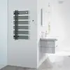 Image de Zehnder Yucca Asym Sèche-serviettes, Paravent, ZY3Z0148A600000, YAER-090-50/GD