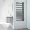 Image de Zehnder Yucca Asym Sèche-serviettes, Paravent, ZY3L0358A300000, YAEL-130-60/GD