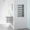Image de Zehnder Yucca Asym Sèche-serviettes, Paravent, ZY3L0148A300000, YAEL-090-50/GD