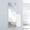 Image de Zehnder Deseo Verso Chauffage infrarouge, avec porte-serviettes, ZDC215050000000, DVM-150-048/D