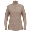 Image de Odlo Essential Thermal Mid Layer 1/2 Zip Haut Manches Longues Femmes Gris - Cinder Melange S