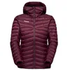 Image de Mammut Albula in Hooded Jacket Women Doudoune, Vin/Noir, S Femmes