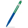 Image de Caran D'Ache Stylo à bille 849 Paul Smith Cobalt/Emeraude, recharge M noire, en Slimpack