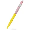 Image de Caran D'Ache Stylo à bille 849 Paul Smith Chartreuse/Rose, noir M, en Slimpack