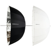 Image de Elinchrom Kit 2 Parapluie Deep argent 105 cm + Deep translucide 105 cm - ELI26363
