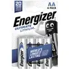 Image de Energizer Ultimate FR6 Pile LR6 (AA) lithium 3000 mAh 1.5 V 4 pc(s)