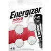 Image de Pile bouton CR 2025 lithium Energizer 163 mAh 3 V 4 pc(s)