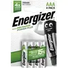 Image de Pile rechargeable LR3 (AAA) NiMH Energizer Power Plus HR03 E300626600 700 mAh 1.2 V 4 pc(s)