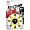 Image de Energizer Piles pour prothèses auditives Energizer, Taille 10, Languette Jaune (Pack de 8)