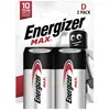 Image de Energizer Max LR20 Pile LR20 (D) alcaline(s) 1.5 V 2 pc(s)