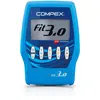 Image de Compex FIT 3.0 - Electrostimulateur Musculaire EMS, TENS, Massage - 4 canaux indépendants, 999 Niveaux d'intensité, 20 programmes - Compatible Application Coach - Capteur MI Sensor - Bleu