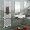 Image de Zehnder Universal Sèche-serviettes, Modèle de remplacement, fonctionnement mixte ou à eau chaude, ZU100450B1N9000, HU-180-050-NA90