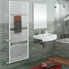 Image de Zehnder Universal Sèche-serviettes, Modèle de remplacement, fonctionnement mixte ou à eau chaude, ZU100460B1N9000, HU-180-060-NA90