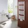 Image de Zehnder Zeno Bow Sèche-serviettes, fonctionnement mixte ou à eau chaude, ZZ400160B100000, ZNT-080-060-05