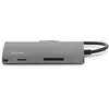 Image de LMP USB-C Mini Dock   Hub 8 Ports avec HDMI 4K@60Hz, Ethernet Gigabit, 3X USB 3.0, USB-C Power Delivery, Lecteur SD/microSD, Câble de 22 cm, Aluminium, Plug & Play   Gris sidéral