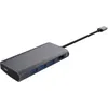 Image de LMP Hub Vidéo 5-Port USB-C avec HDMI, USB 3.0 et USB-C - Gris sidéral