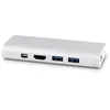 Image de LMP Travel Dock 4K USB Type-C 9 Ports - Argenté
