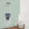 Image de Zehnder Zeno Wing Sèche-serviettes, fonctionnement mixte ou à eau chaude, ZZ700350B100000, ZW-170-050-05