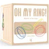 Image de Helvetiq- Oh My Ring - Jeu de rapidité pour Toute la Famille - Jeu de dextérité avec des Anneaux - 99930, Argent (Silver)