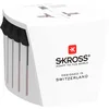 Image de SKROSS 1.102500 Micro MUV | Adaptateur de Voyage Universel 2 pôles - Tension et Puissance 100V - 250W / 250V - 625W. Protection Contre Les Chocs électriques