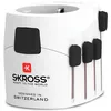 Image de SKROSS - 1.103145 | Pro | Adaptateur de Voyage Universel 2-3 pôles pour Schuko. Tension et Puissance nominale: 100V   630W / 250V   1575W - Protection Contre Les Chocs électriques