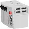 Image de Skross 1302961 Adaptateur de voyage MUV USB (4xA)