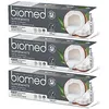 Image de Dentifrice blanchissant Biomed Superwhite 97% naturel | Renforcement de l’émail | Saveur de noix de coco, végétalien, sans SLES 3x100 g