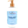 Image de SheaMoisture Après-shampooing Hydratant et Réparateur Miel de Manuka & Yaourt, pour cheveux très secs et cassants, Hydrate et Répare 384ml