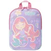 Image de TOTTO Sac à dos pour enfant imprimé sirène - Rangy Petite taille