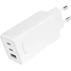 Image de HUNE Huron T65W Chargeur triple (2 x USB-C + 1 x USB-A) 65 W, GAN & PPS, plastique recyclé certifié