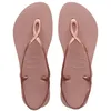 Image de Havaianas - Luna, Sandales Confortables, Élégantes et Fonctionnelles, Ajustement Sûr à la Cheville, Lanières Tressées et Semelle Antidérapante, Femme, Crocus Rose 39/40 EU