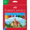 Image de FABER-CASTELL - Coffret de crayons de couleur Castle, 24 pièces
