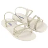 Image de Ipanema Solar Glow Sand Ad, Tongs pour femme, Beige/bleu pailleté, 41/42 EU