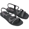 Image de Ipanema Femme Solar Glow Sand Ad Tongues, Noir/Lilas (Black Glitter Lilac), 39 EU