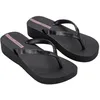 Image de Ipanema Mesh X Plat Fem, Tongs Femme, Noir, 41/42 EU