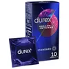 Image de Durex Préservatifs Orgasm' Intense - 10 Préservatifs Extra Lubrifiés Stimulants et Texturés