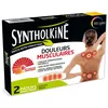 Image de SyntholKiné Patch Auto-Chauffant pour soulager les douleurs musculaires de la nuque, du bas du dos et du bas-ventre - Grand Format - Boîte de 2
