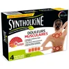 Image de SyntholKiné Patch Auto-Chauffant pour soulager les douleurs musculaires de la nuque, du bas du dos et du bas-ventre - Grand Format - Boite de 4