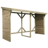 Image de Abri bûches - 2.5 m² - 2.78 x 0.90 x 1.85 m- 5 Stères