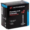 Image de Lot de 2 chambres à air anti-crevaison vélo route Hutchinson Protect Air 700x20-25 avec liquide préventif 48mm