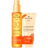 Image de Nuxe Sun Set Huile solaire SPF 30 + Lait fraîcheur après soleil gratuit